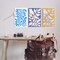 Stupell Industries Boho Leaf Patterns 3pc Wall Plaque Art Set Design by Martina Pavlova